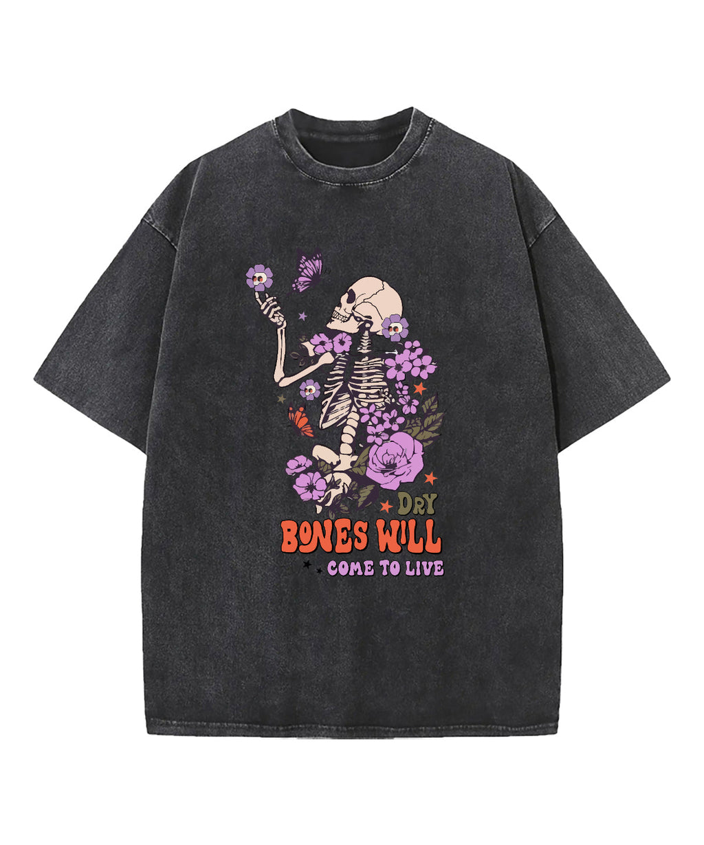 Dry Bones Will Come To Live Washed Christian T-shirt Style001 Hoodie, Sweatshirt | CiraTrend.com (Image 3)
