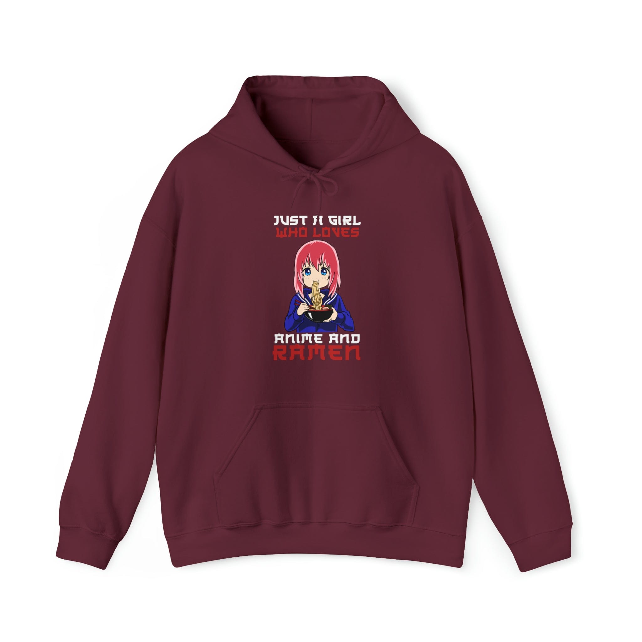 Just A Girl Who Loves Anime And Ramen Unisex Hoodie T-Shirts, Sweatshirt | CiraTrend.com (Image 3)