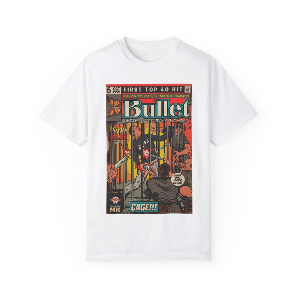 Bullet With Butterfly Wings - Unisex Comfort Colors T-shirt Hoodie, Sweatshirt | CiraTrend.com (Image 1)