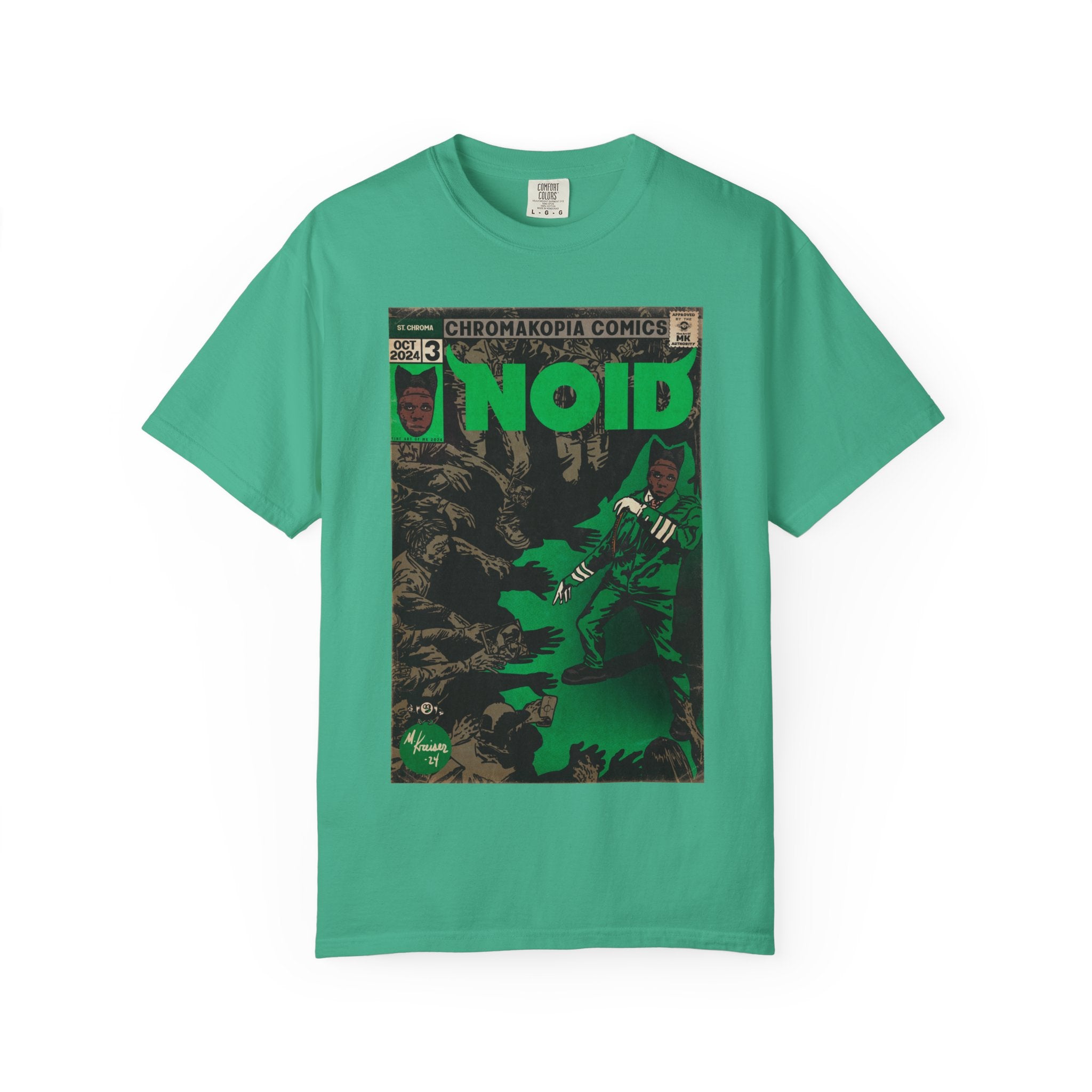 Tyler - Noid - Chroma - Unisex Garment-Dyed T-shirt Hoodie, Sweatshirt | CiraTrend.com (Image 3)
