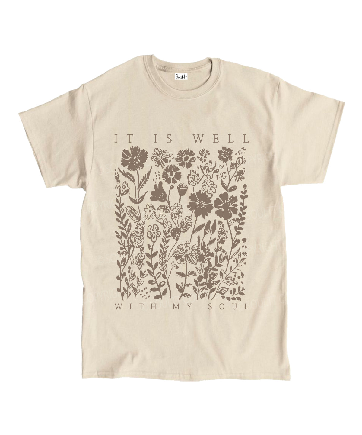 Is Well My Soul Cotton Christian Style005 T-Shirts, Hoodie, Sweatshirt