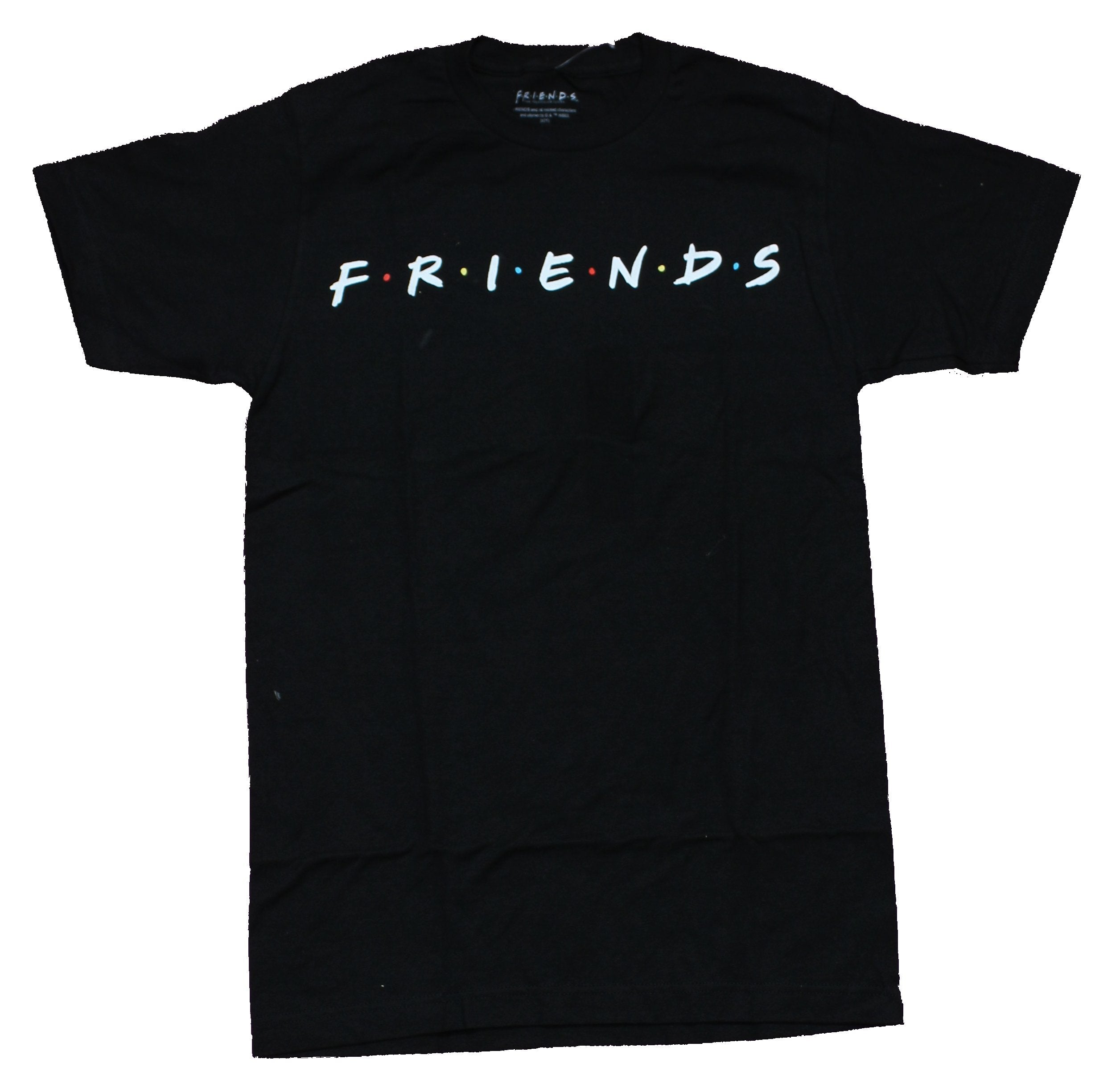 Friends Mens T-Shirt - Classic White Word Logo Hoodie, Sweatshirt | CiraTrend.com