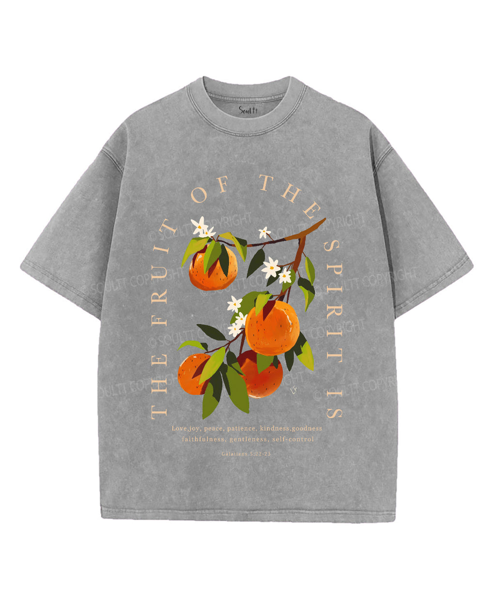 Fruit Of The God Unisex Washed Christian T-shirt Hoodie, Sweatshirt | CiraTrend.com (Image 3)