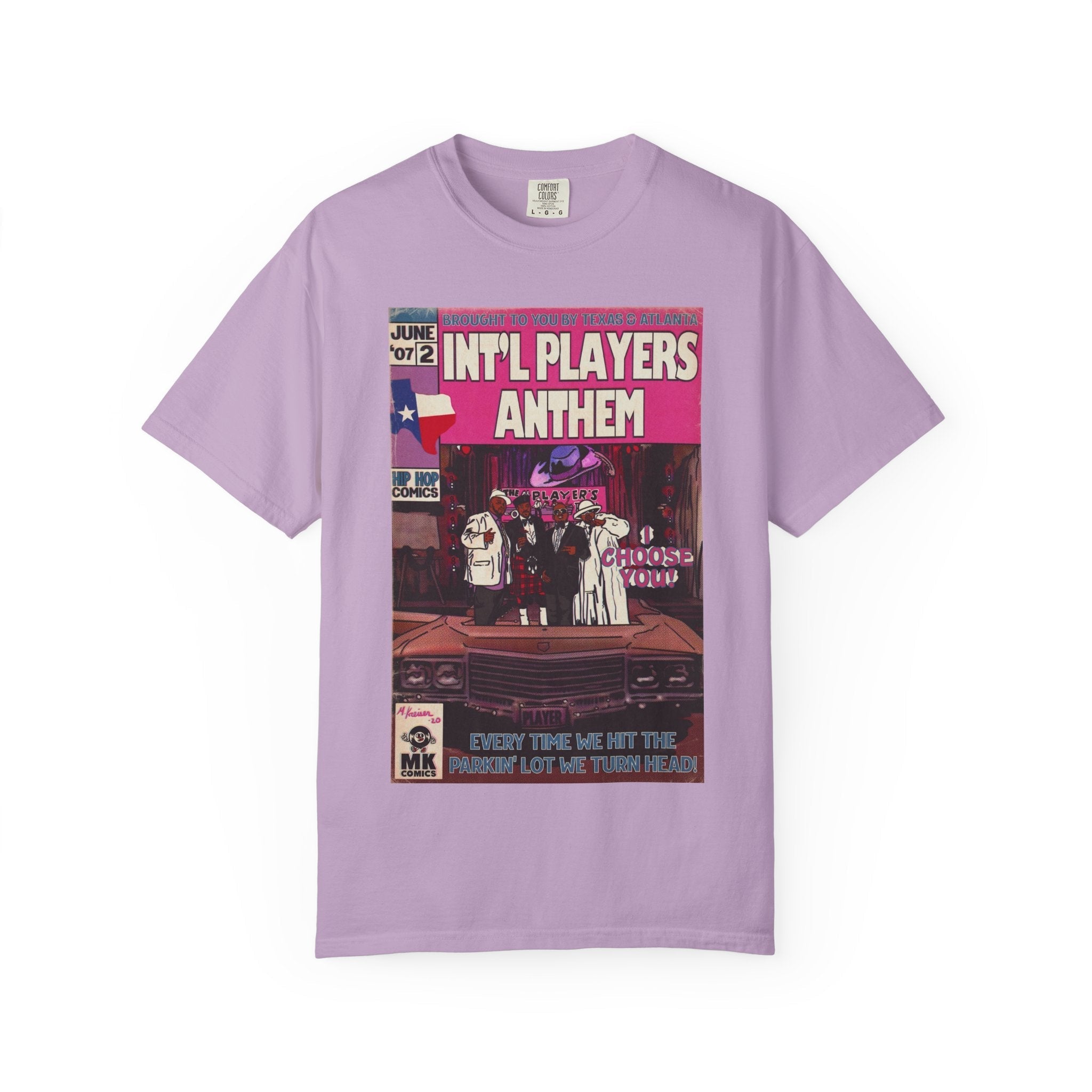IntÃ¢â‚¬â„¢l Players Anthem - Unisex Comfort Colors T-shirt Hoodie, Sweatshirt | CiraTrend.com (Image 1)