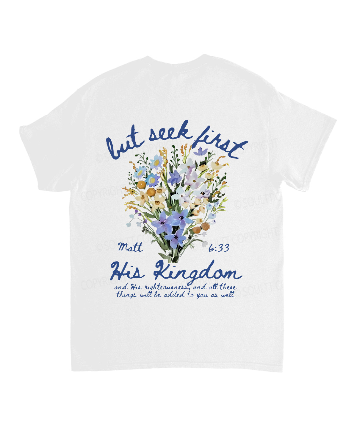 His Kingdom Double Sided Cotton Christian T-Shirts, Hoodie, Sweatshirt