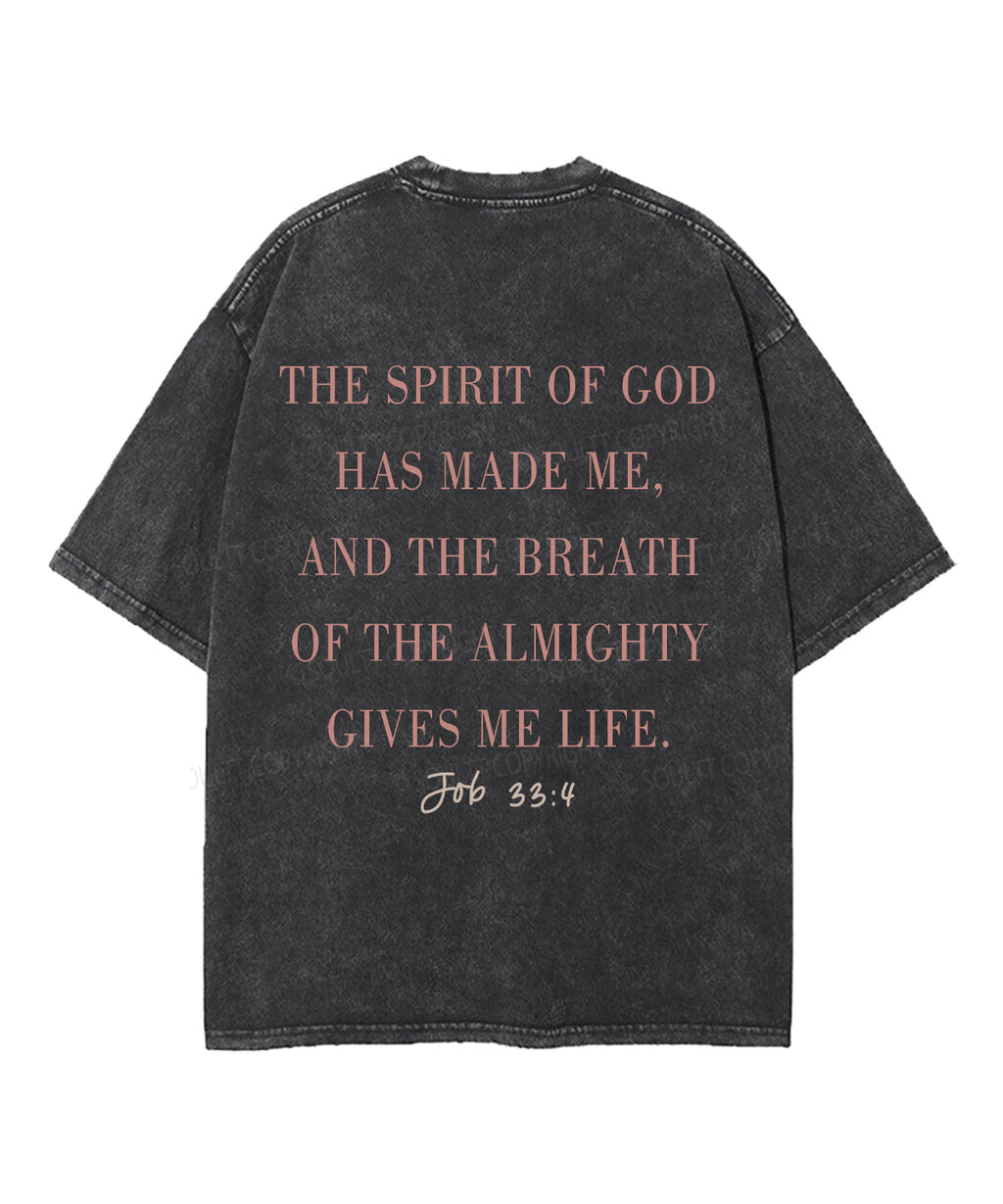 YHWH Double Sided Unisex Washed Christian T-shirt Hoodie, Sweatshirt | CiraTrend.com (Image 2)