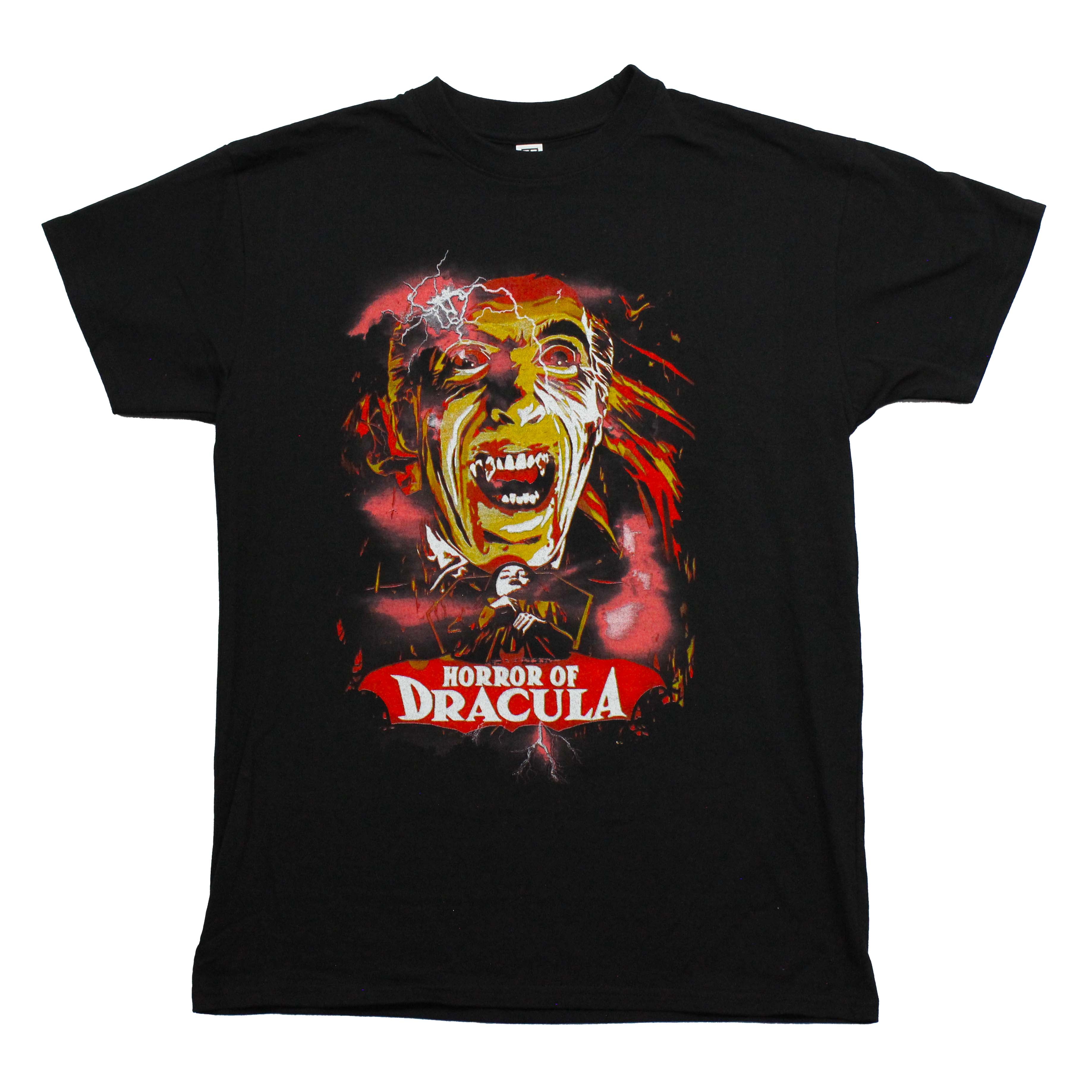Horror of Dracula Mens T-Shirt - Red Tinted Bloody Smile Hoodie, Sweatshirt | CiraTrend.com