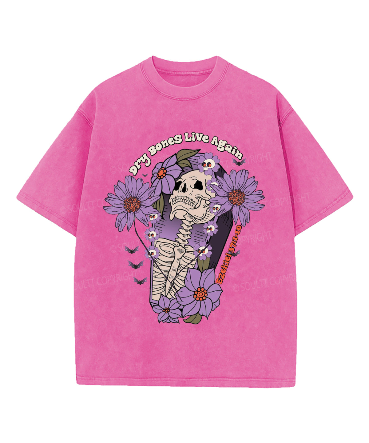 Dry Bones Come Alive Washed Christian T-shirt Style006 Hoodie, Sweatshirt | CiraTrend.com (Image 4)