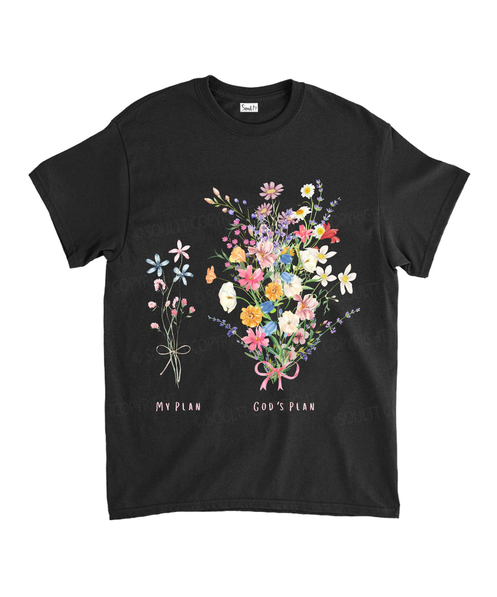 My PlanÃ¯Â¼Å“God Plan Unisex Cotton Christian T-Shirt Hoodie, Sweatshirt | CiraTrend.com (Image 1)