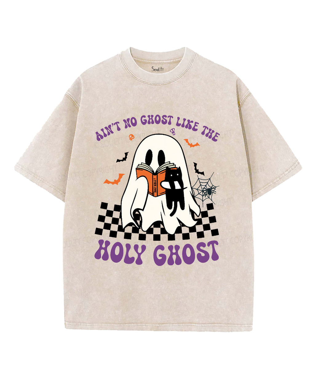 Aint No Ghost Unisex Washed Christian T-shirt Hoodie, Sweatshirt | CiraTrend.com (Image 1)
