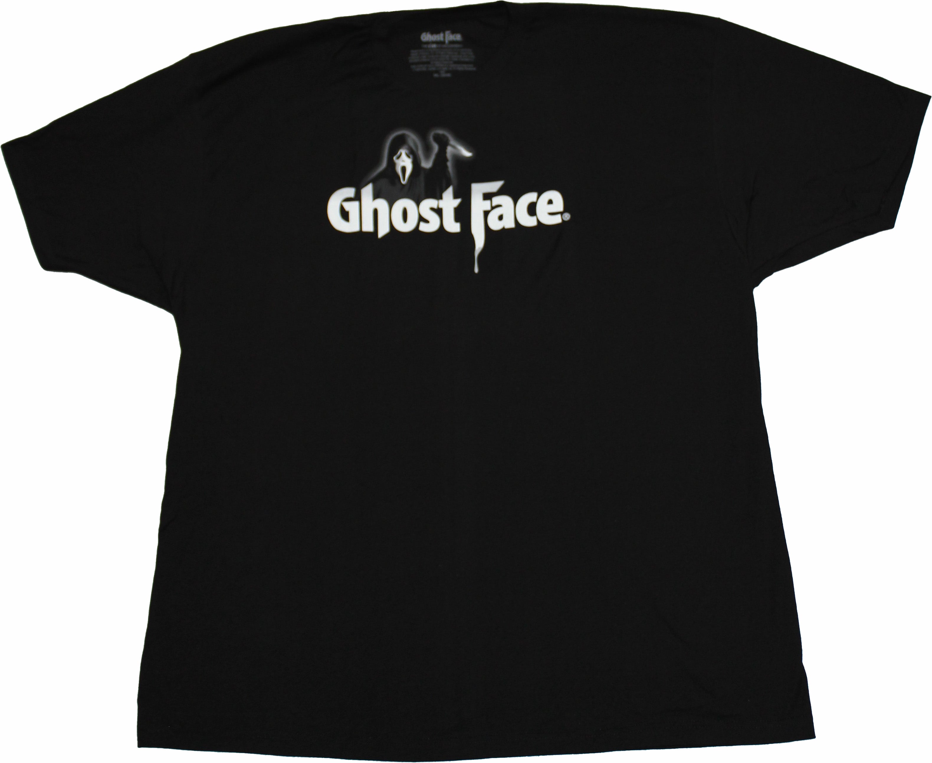 Scream Mens T-Shirt - Ghostface Small Above Name Hoodie, Sweatshirt | CiraTrend.com