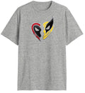 Deadpool & Wolverine Mens T-Shirt - Best Friends BFF Mask Locket Image Hoodie, Sweatshirt | CiraTrend.com