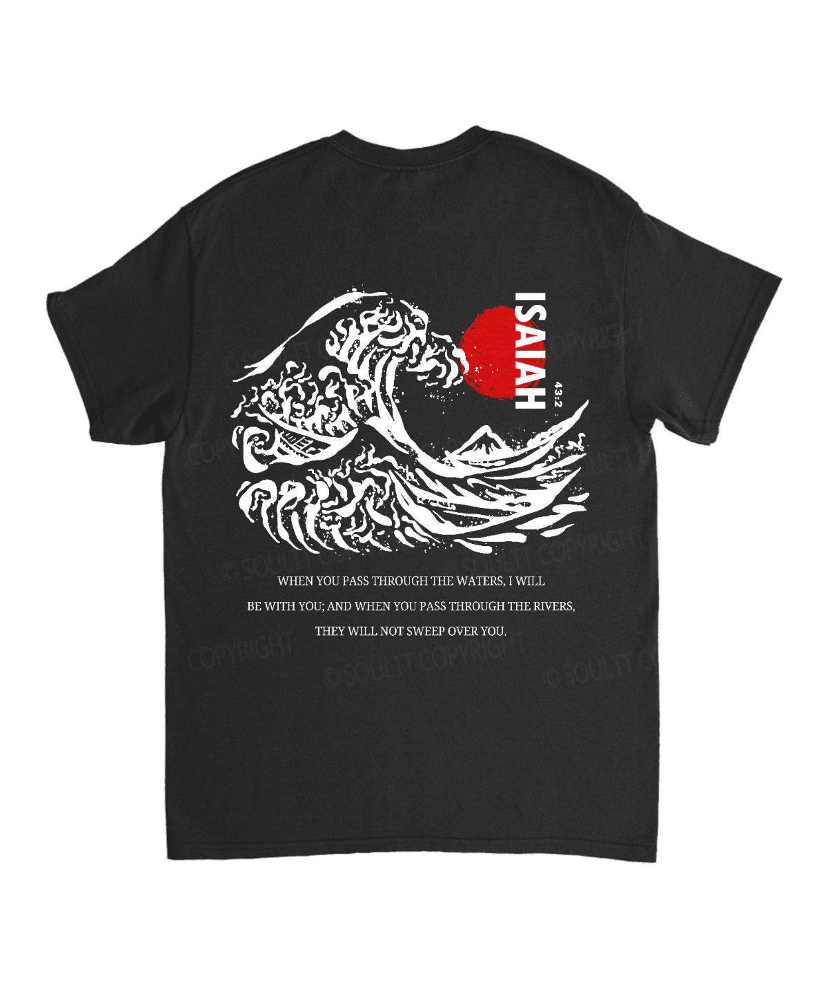 I Will Be With You Double Sided Unisex Cotton Christian T-Shirt Style001 Hoodie, Sweatshirt | CiraTrend.com (Image 5)