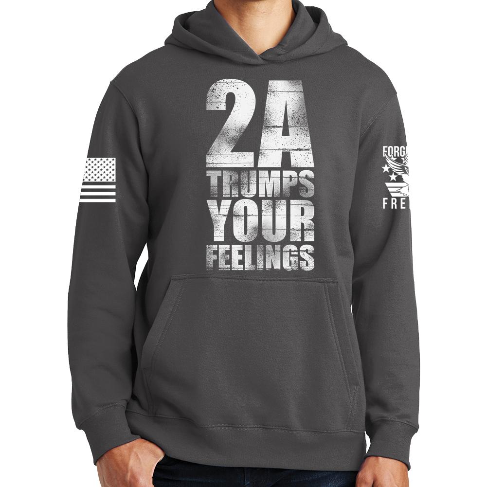 2A Trumps Your Feelings Hoodie Style001
