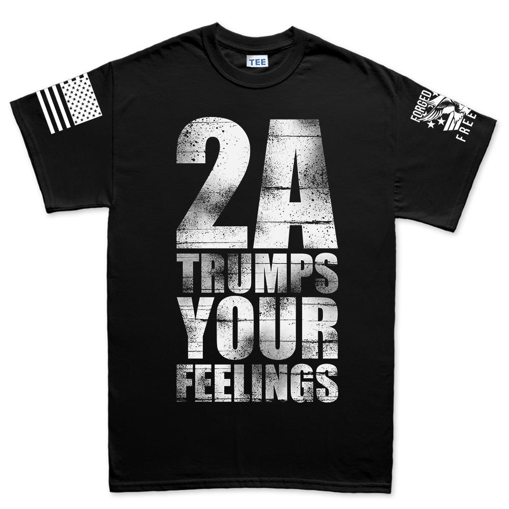 2A Trumps Your Feelings Men's T-shirt Style001
