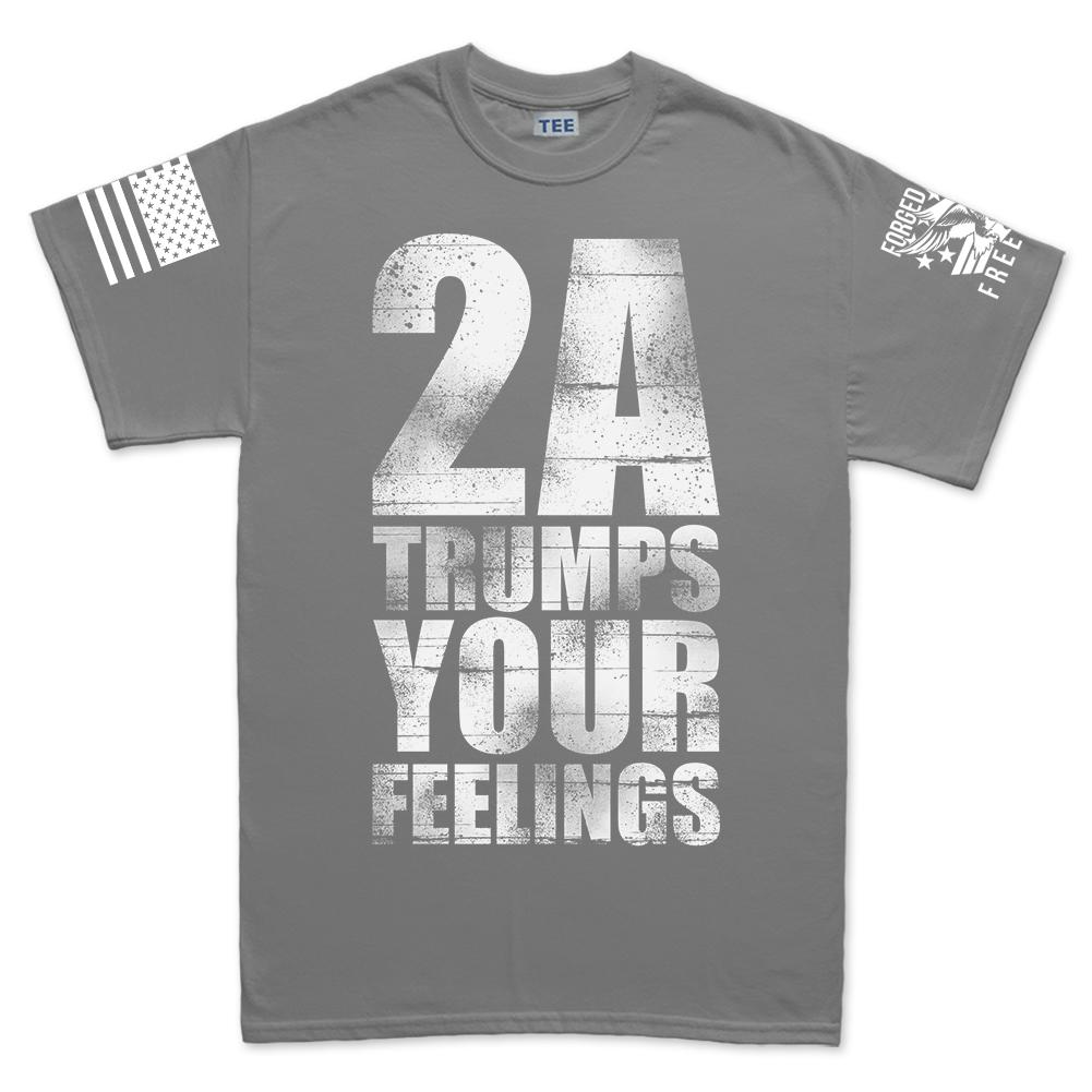 2A Trumps Your Feelings Men's T-shirt