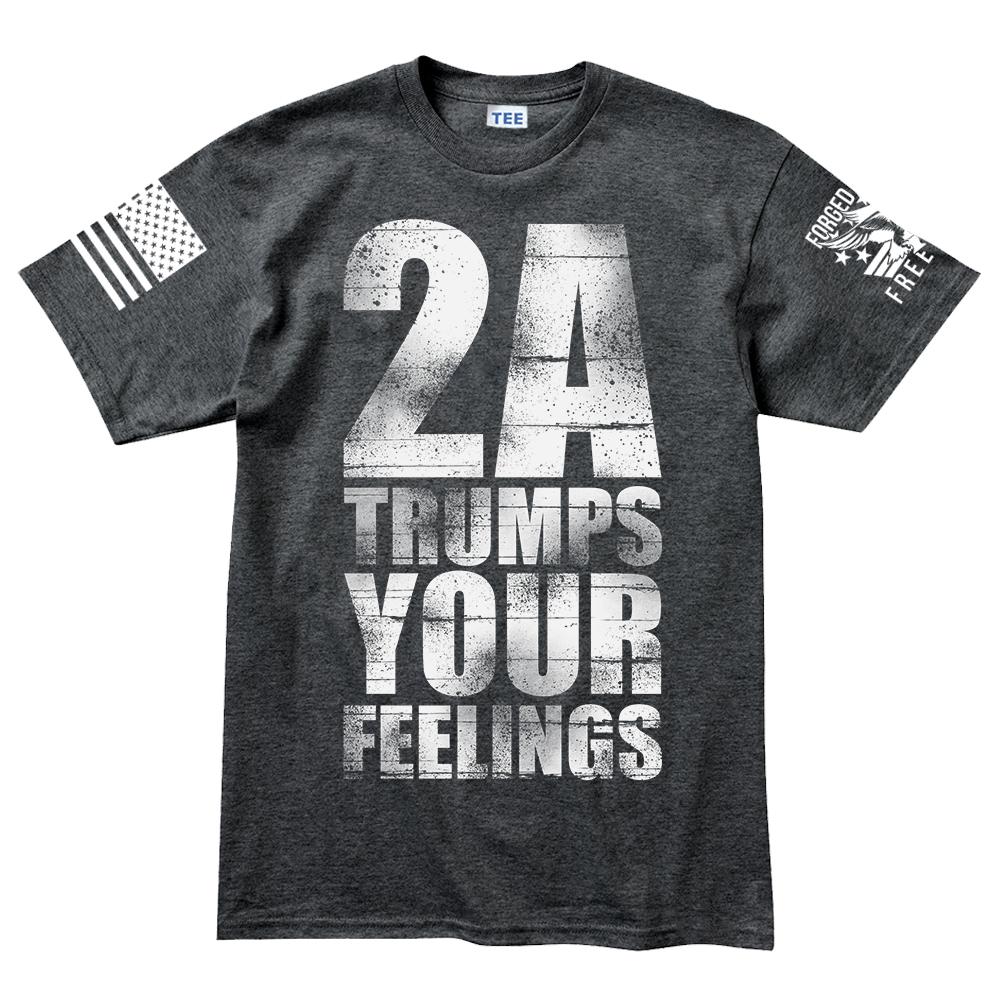 2A Trumps Your Feelings Men's T-shirt Style001