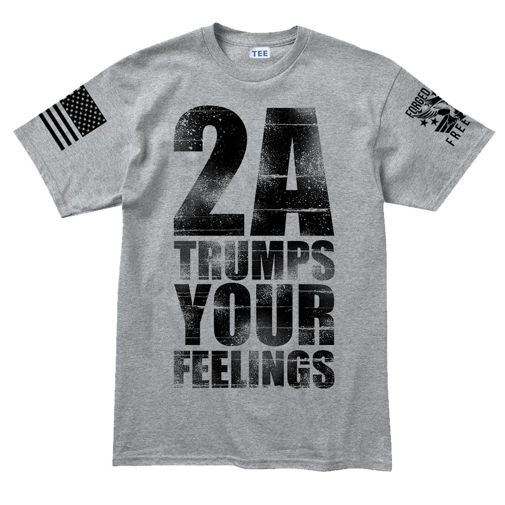2A Trumps Your Feelings Men's T-shirt Style001