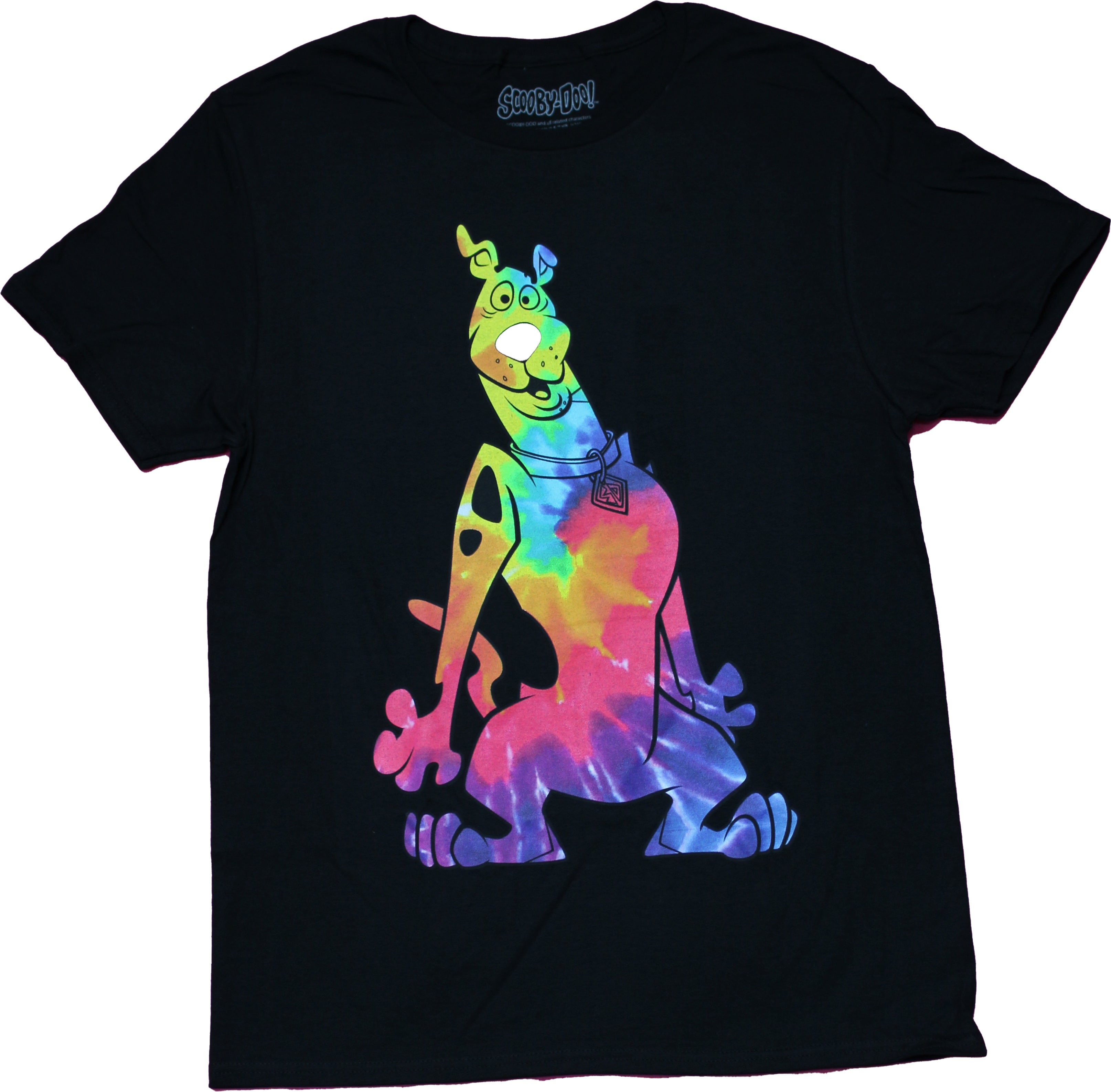 Scooby Doo Mens T-Shirt - Giant Sized Tie Dye Scooby Doo Hoodie, Sweatshirt | CiraTrend.com