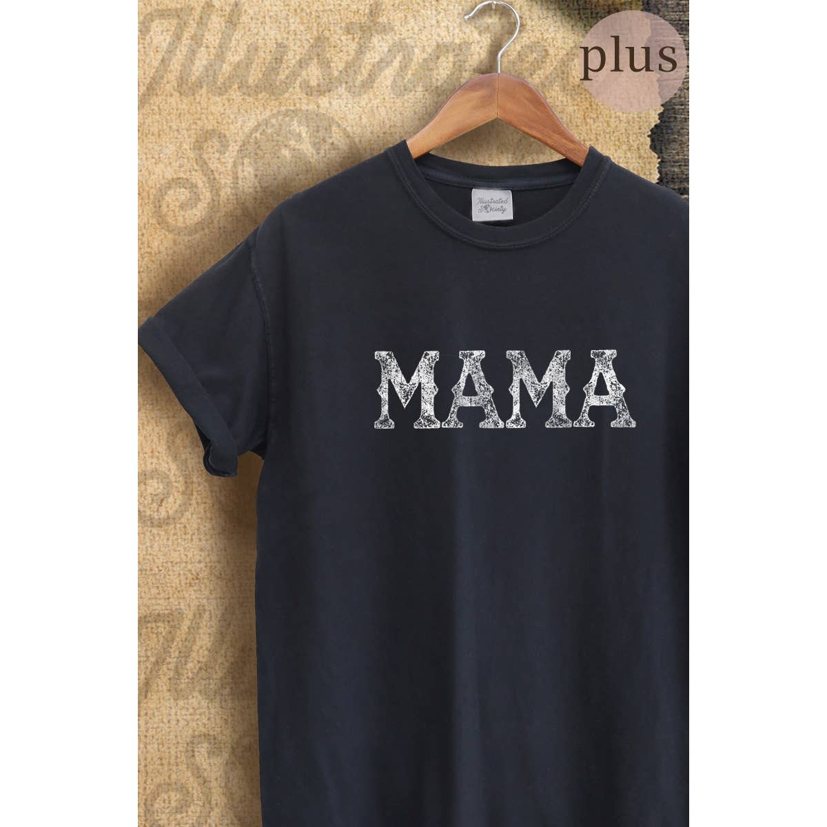 Mama  Vintage  Graphic  Oversized Tee
