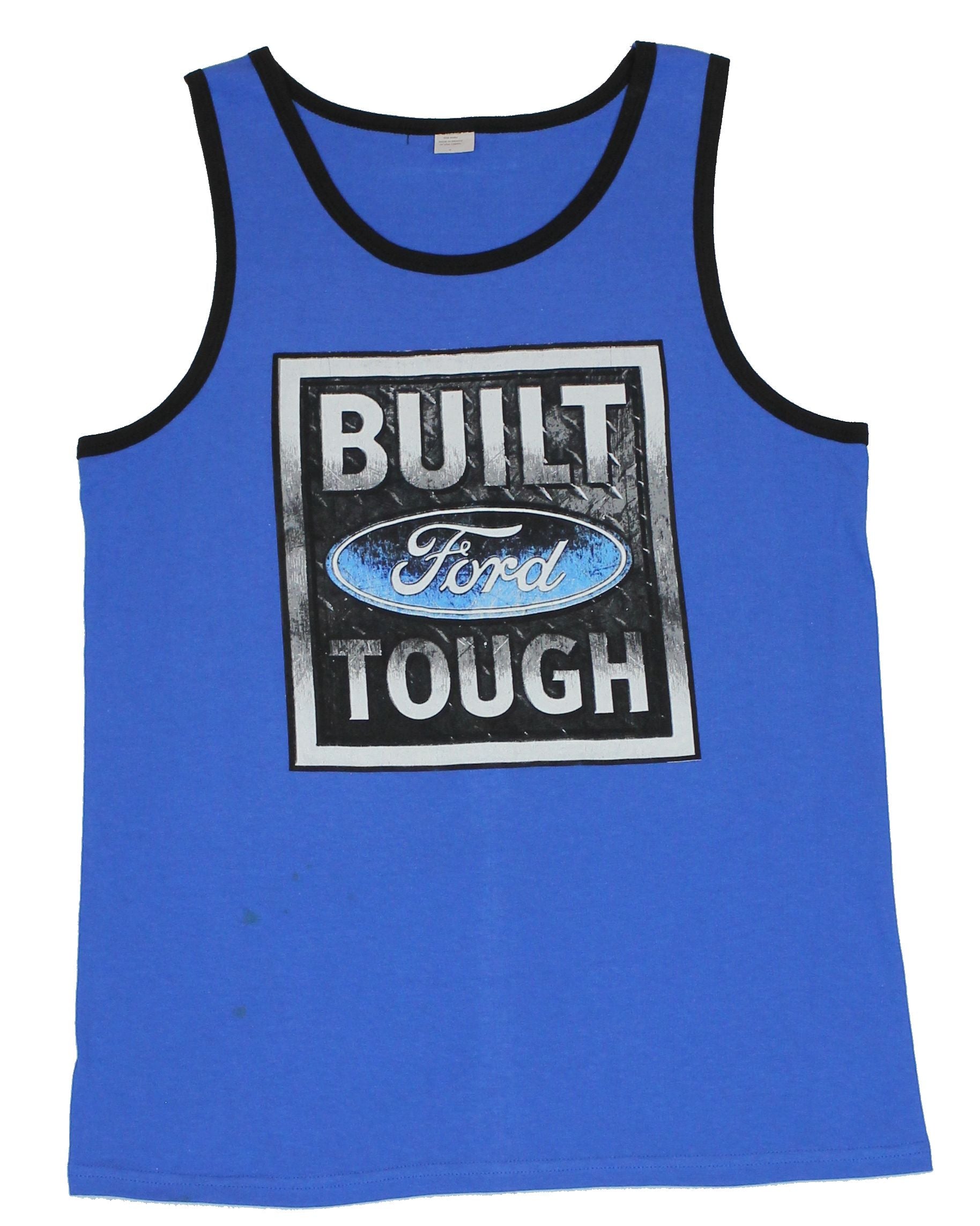 Ford Mustang Mens T-Shirt  - Built Ford Tough Tread plate Logo Image Hoodie, Sweatshirt | CiraTrend.com