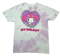 My Melody Kuromi Mens T-Shirt - Inside Lace Heart Tie Dye Hoodie, Sweatshirt | CiraTrend.com (Image 1)