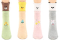 Women's Bear Friends Cotton Blend Crew Socks.