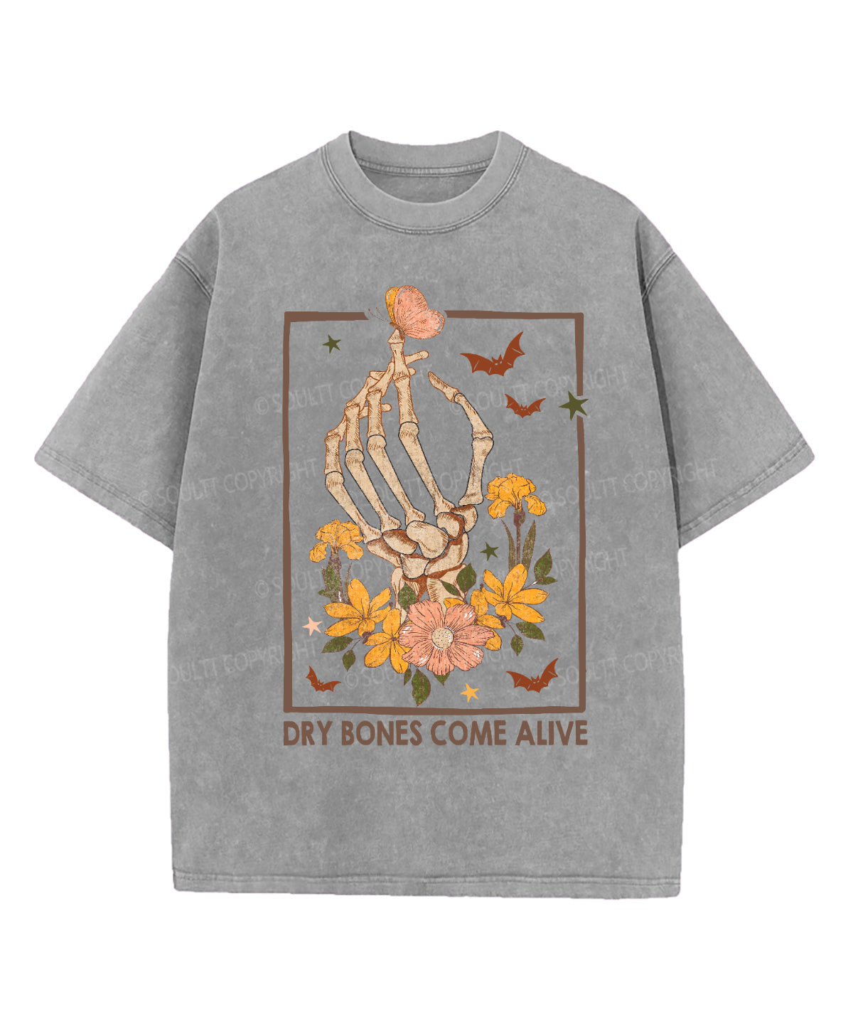Dry Bones Come Alive Washed Christian Style001 T-Shirts, Hoodie, Sweatshirt