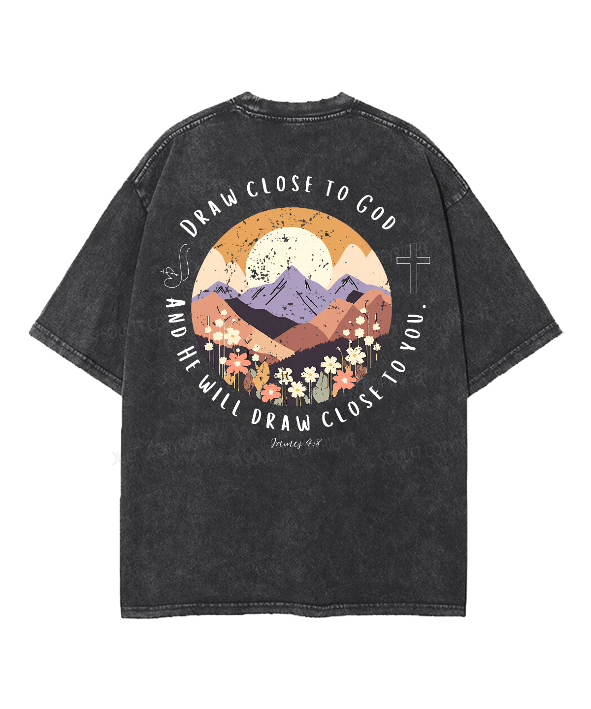 Unisex Washed Christian T-shirt Style002 Hoodie, Sweatshirt | CiraTrend.com (Image 3)