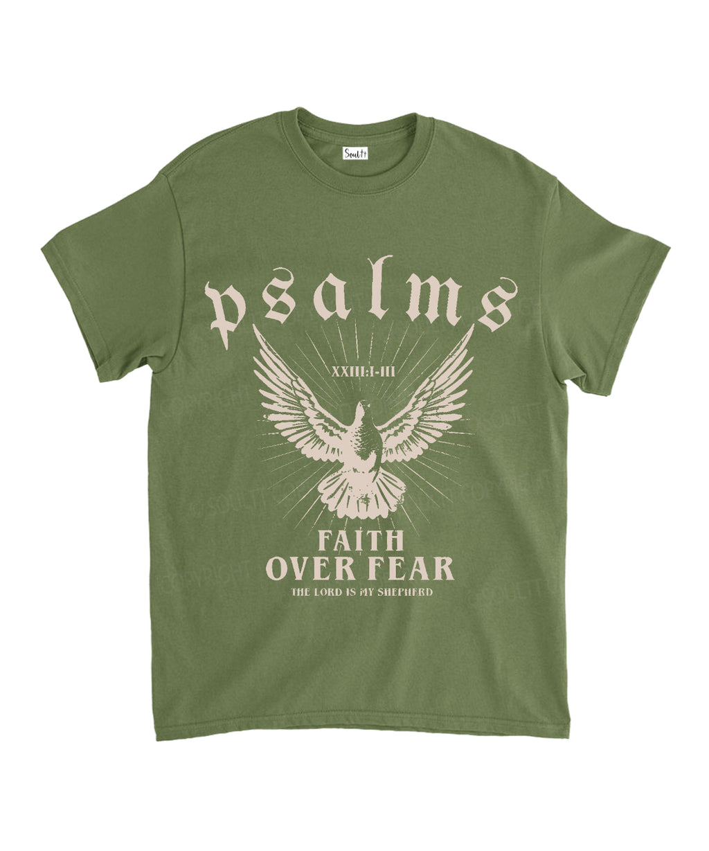 Faith Over Fear Cotton Christian Style004 T-Shirts, Hoodie, Sweatshirt