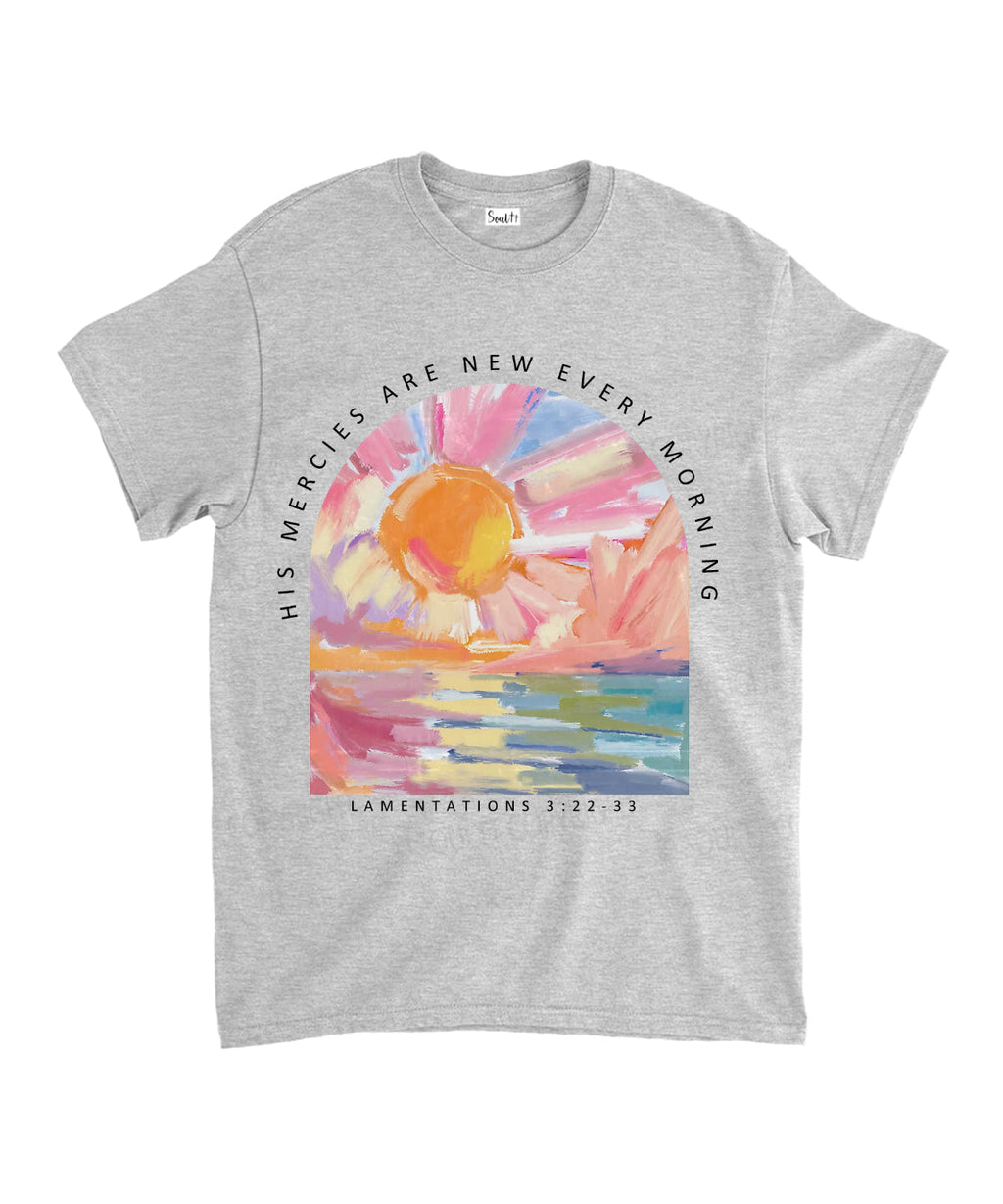 His Mercies Are New Unisex Cotton Christian T-Shirt Style001 Hoodie, Sweatshirt | CiraTrend.com (Image 4)