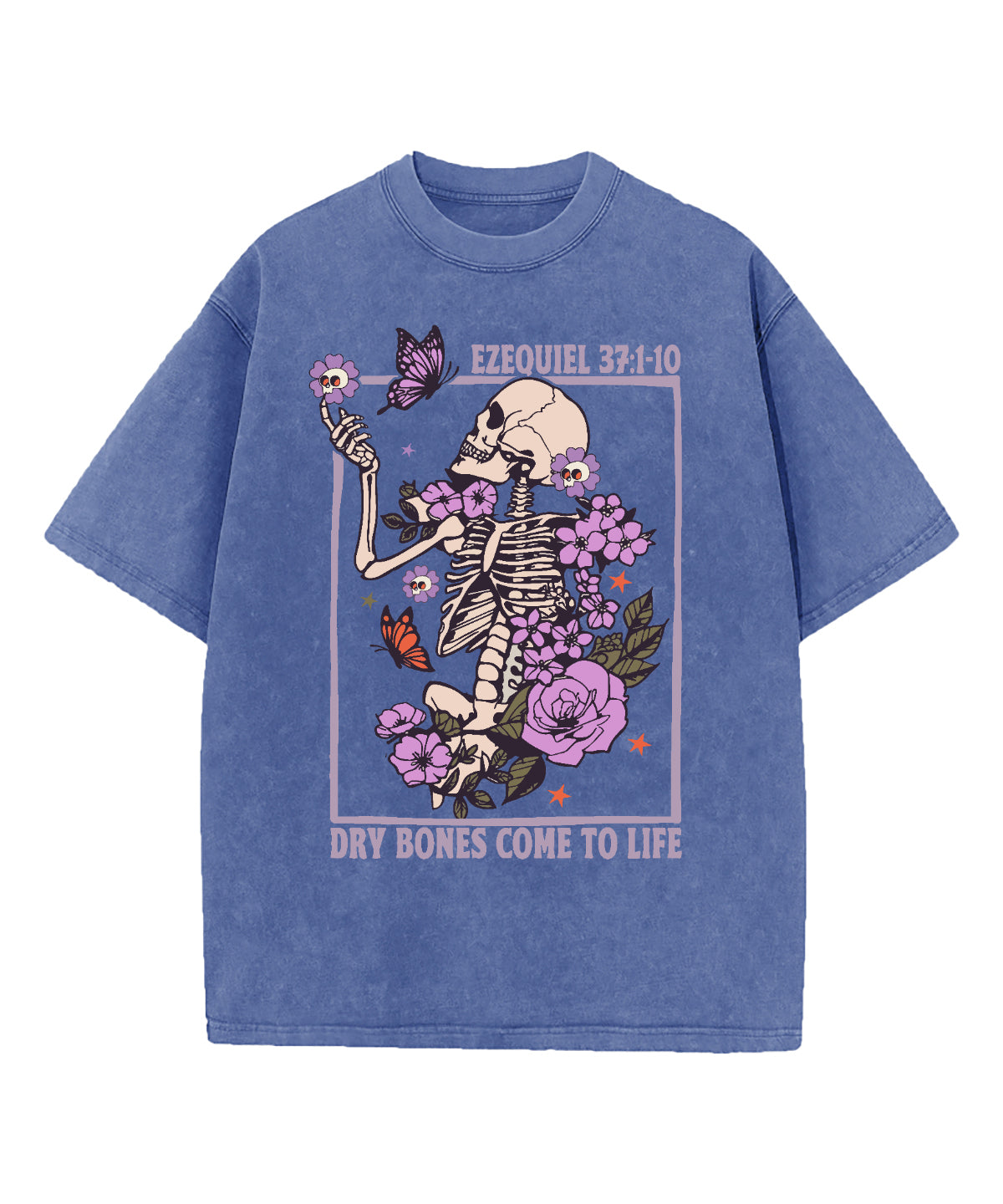 Dry Bones Come To Life Spanish Washed Christian T-shirt Hoodie, Sweatshirt | CiraTrend.com (Image 2)