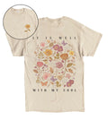 It Is Well With My Soul Double Sided Unisex Cotton Christian T-Shirt Style002 Hoodie, Sweatshirt | CiraTrend.com (Image 1)