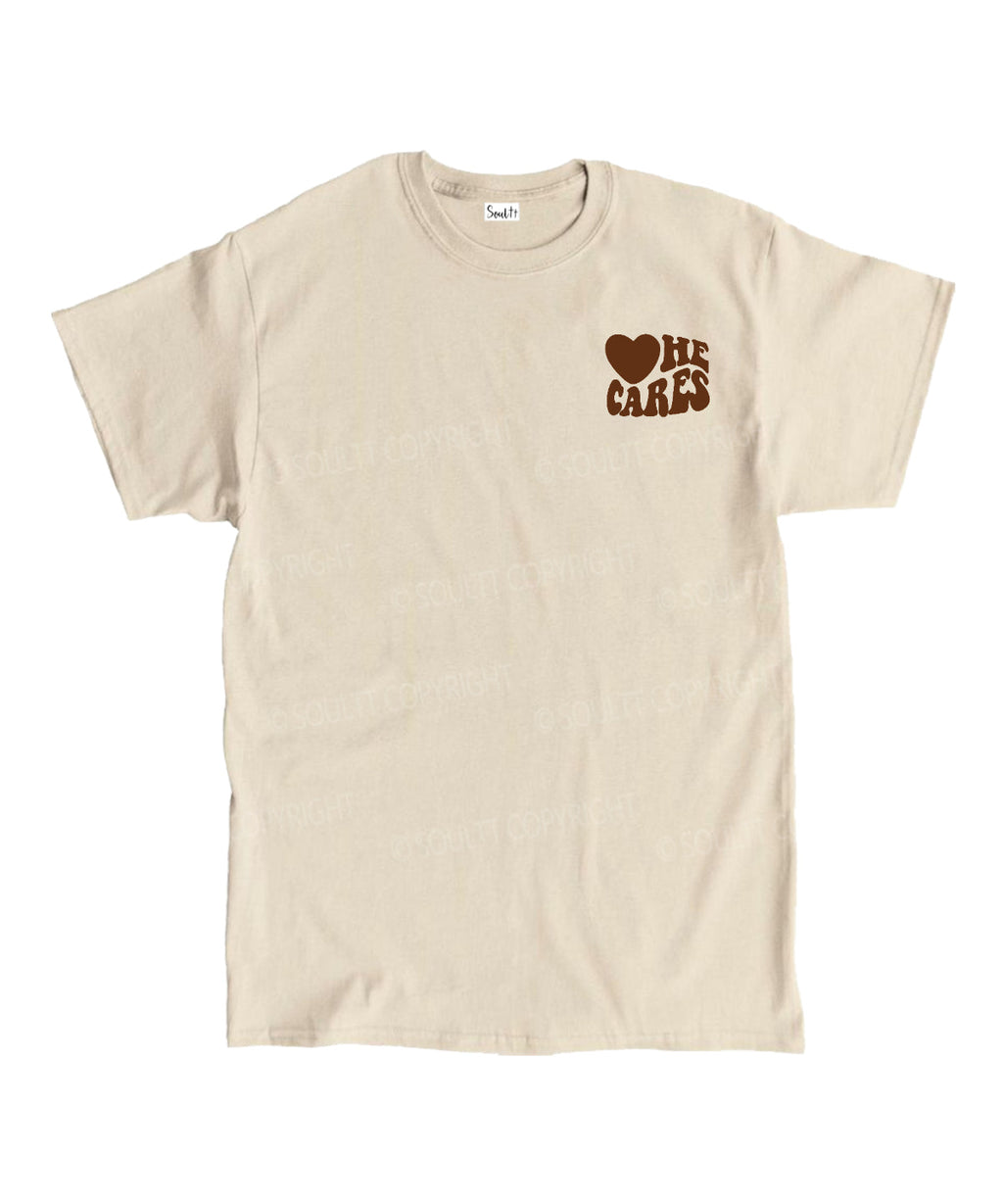 Talked To God About It Double Sided Unisex Cotton Christian T-Shirt Hoodie, Sweatshirt | CiraTrend.com (Image 2)