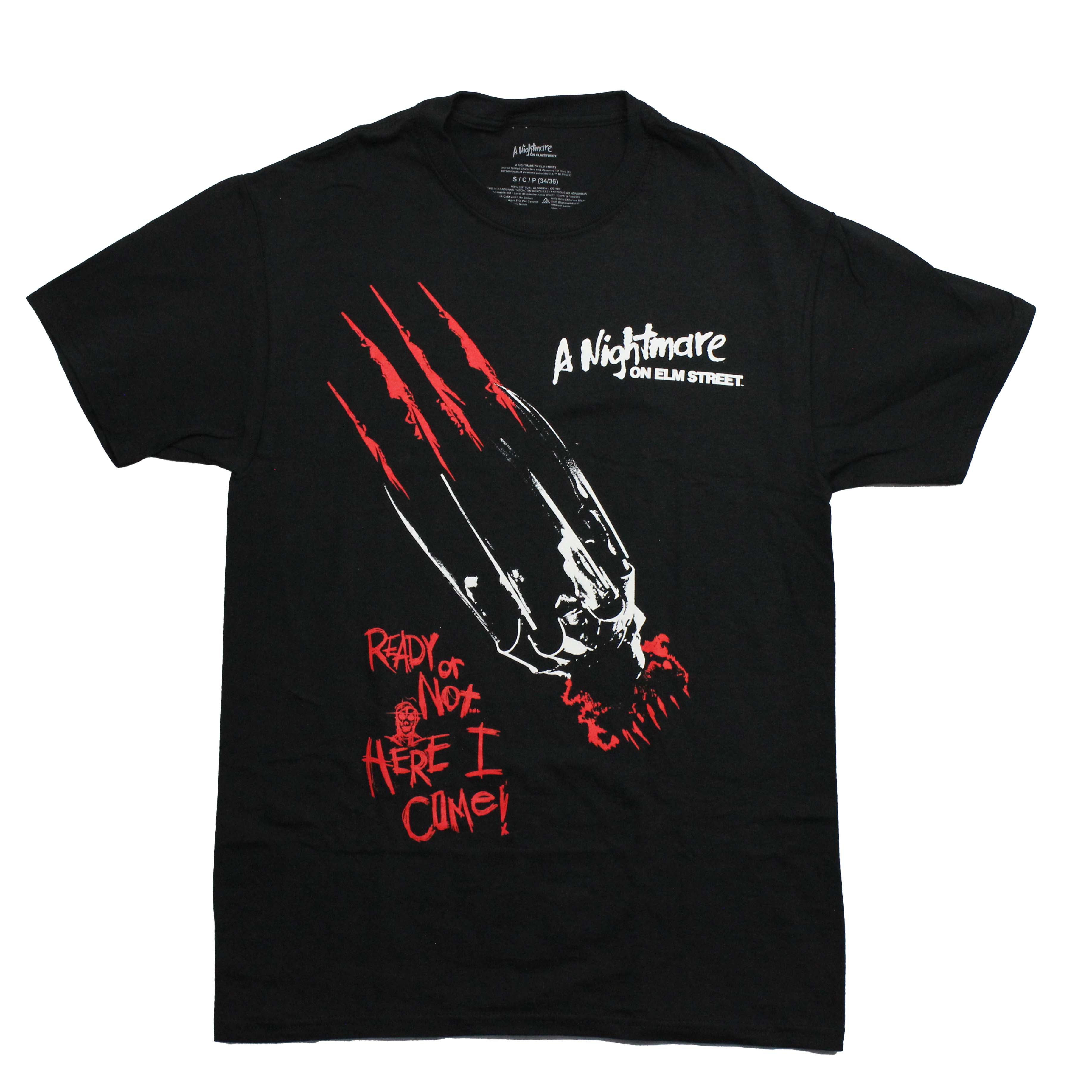 Friday the 13th Mens T-Shirt - Freddy Glove "Ready Not Here I Come" Hoodie, Sweatshirt | CiraTrend.com