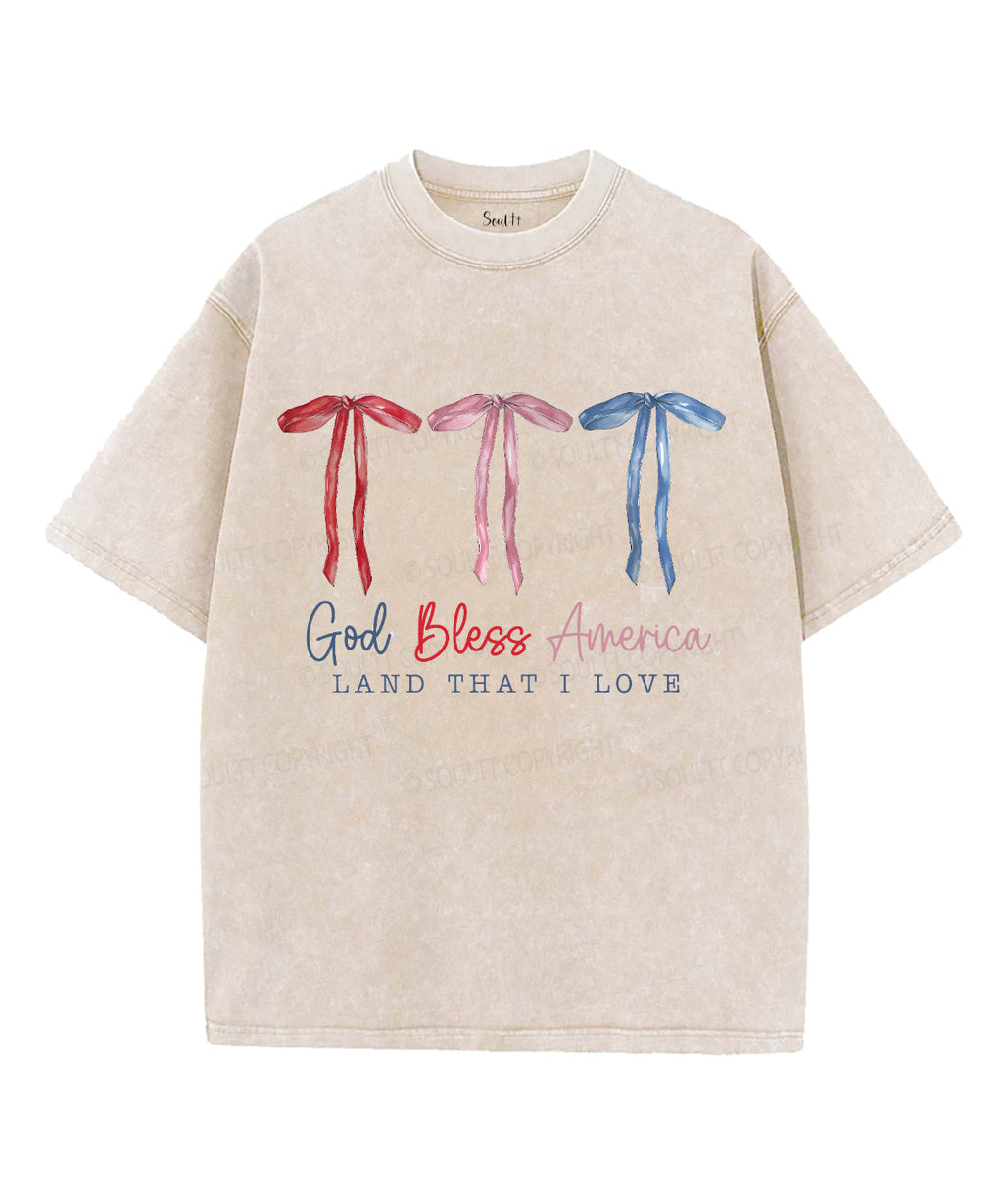 God Bless America Washed Christian T-Shirts, Hoodie, Sweatshirt