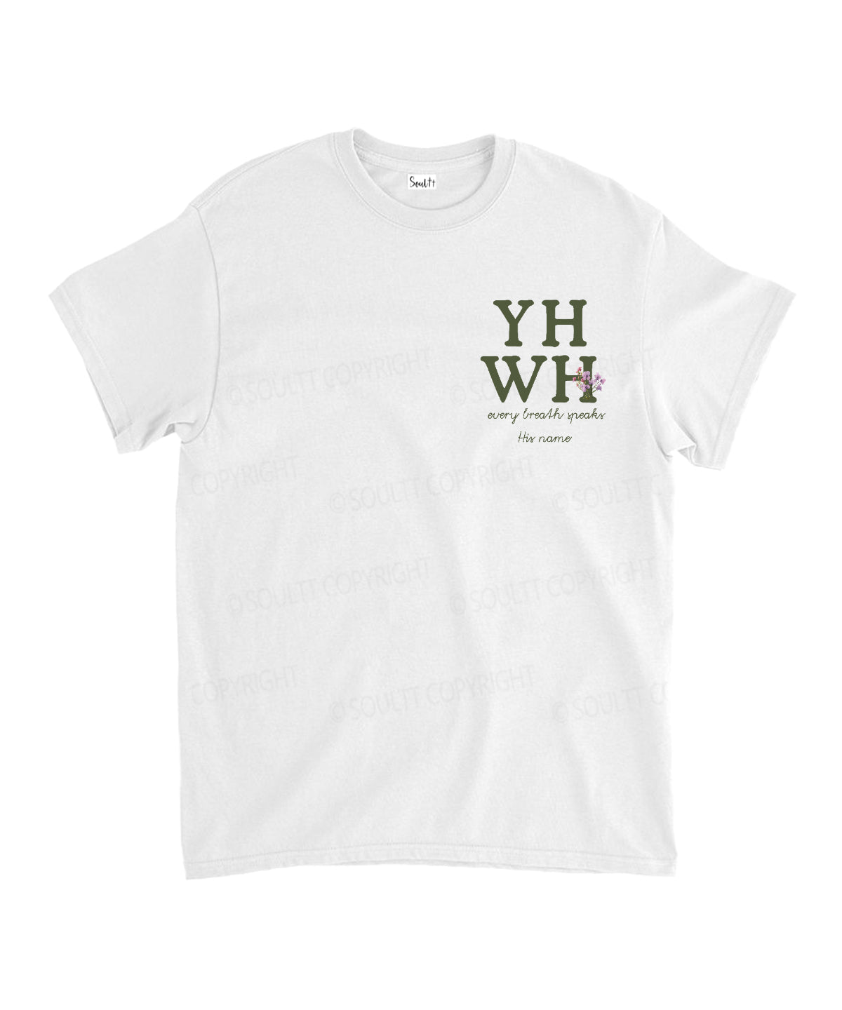 Every Breath Speaks His Name Double Sided Cotton Christian Style002 T-Shirts, Hoodie, Sweatshirt