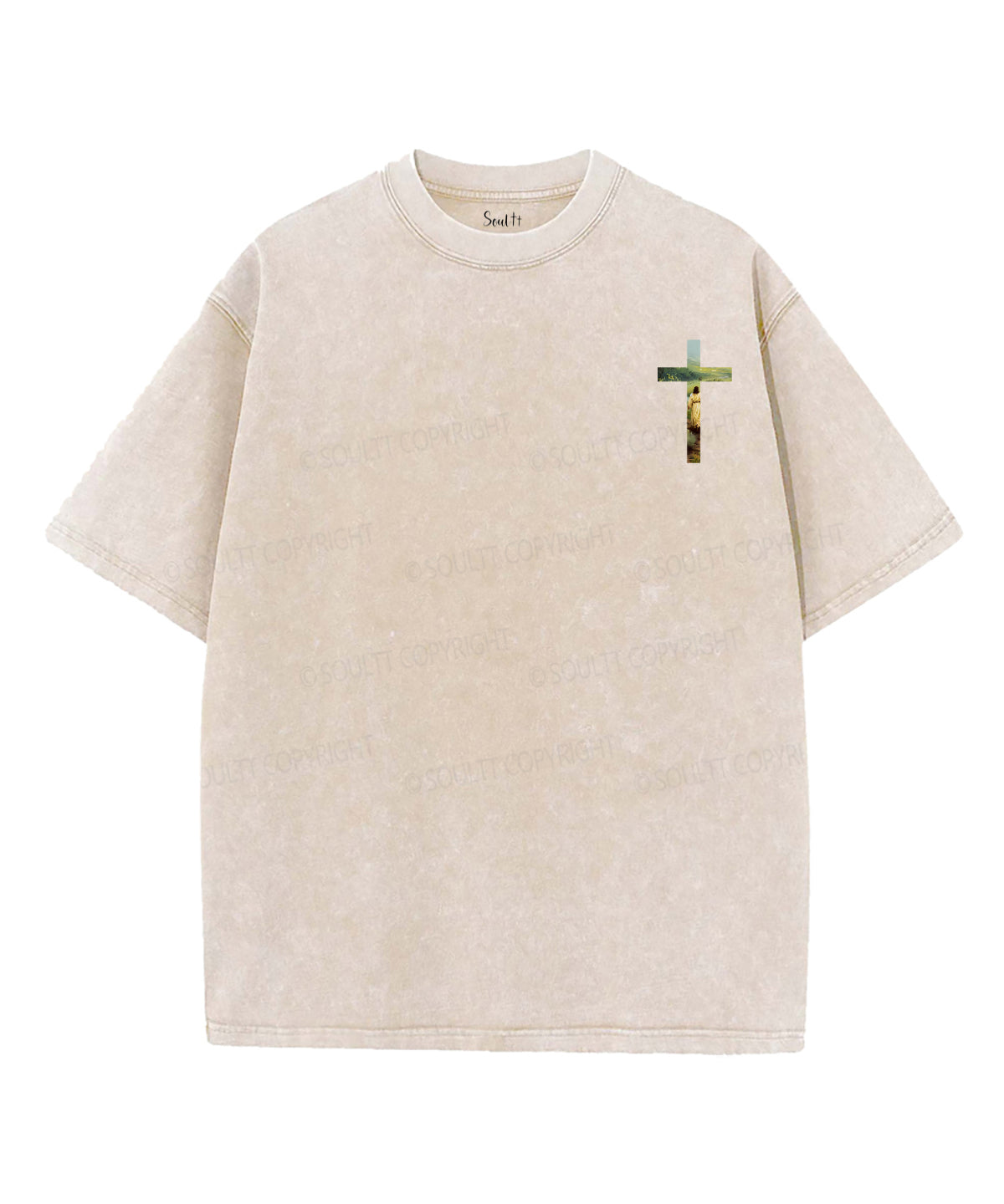 He Is The Way Double Sided Unisex Washed Christian T-shirt Style001 Hoodie, Sweatshirt | CiraTrend.com (Image 4)