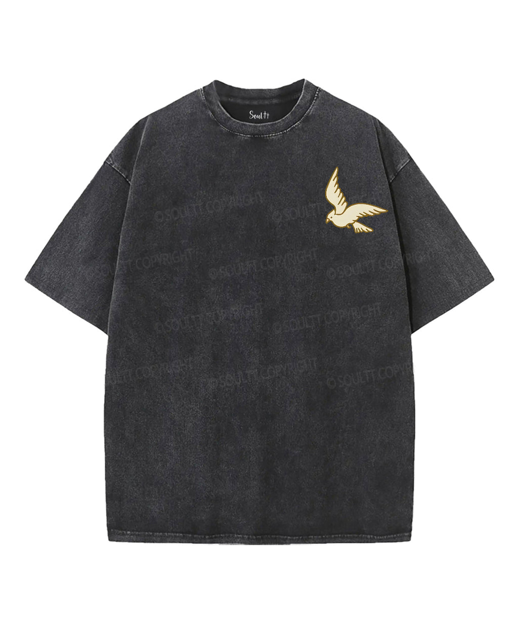 Freedom In Christ Double Sided Unisex Washed Christian T-shirt Style001 Hoodie, Sweatshirt | CiraTrend.com (Image 2)