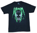 Venom Mens T-Shirt  - Venom Glow in Dark Face Under Name Image Hoodie, Sweatshirt | CiraTrend.com