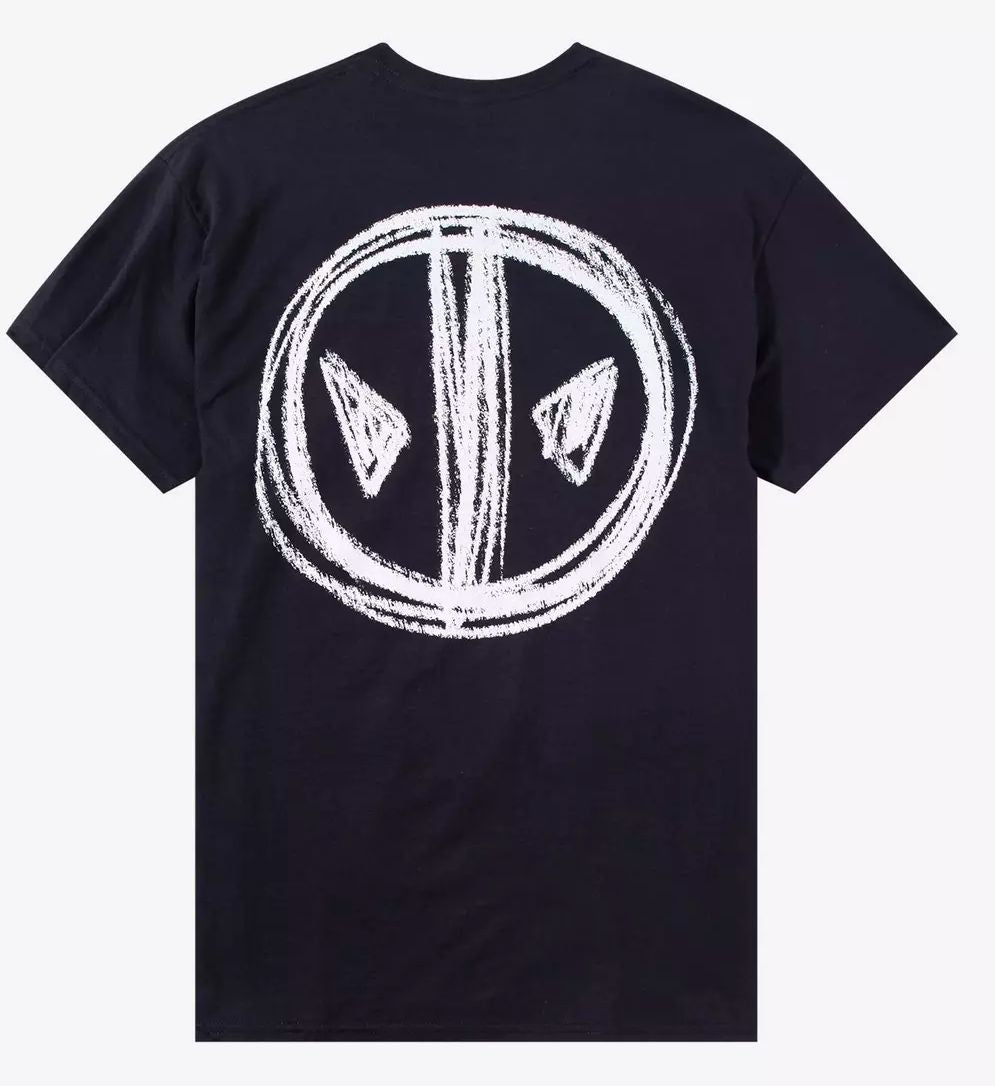 Deadpool & Wolverine Mens T-Shirt - We Are Deadpool Red Group Sketch Logo Back Hoodie, Sweatshirt | CiraTrend.com (Image 2)