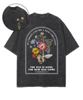 The Old Is Gone Double Sided Washed Christian T-shirt Hoodie, Sweatshirt | CiraTrend.com (Image 1)