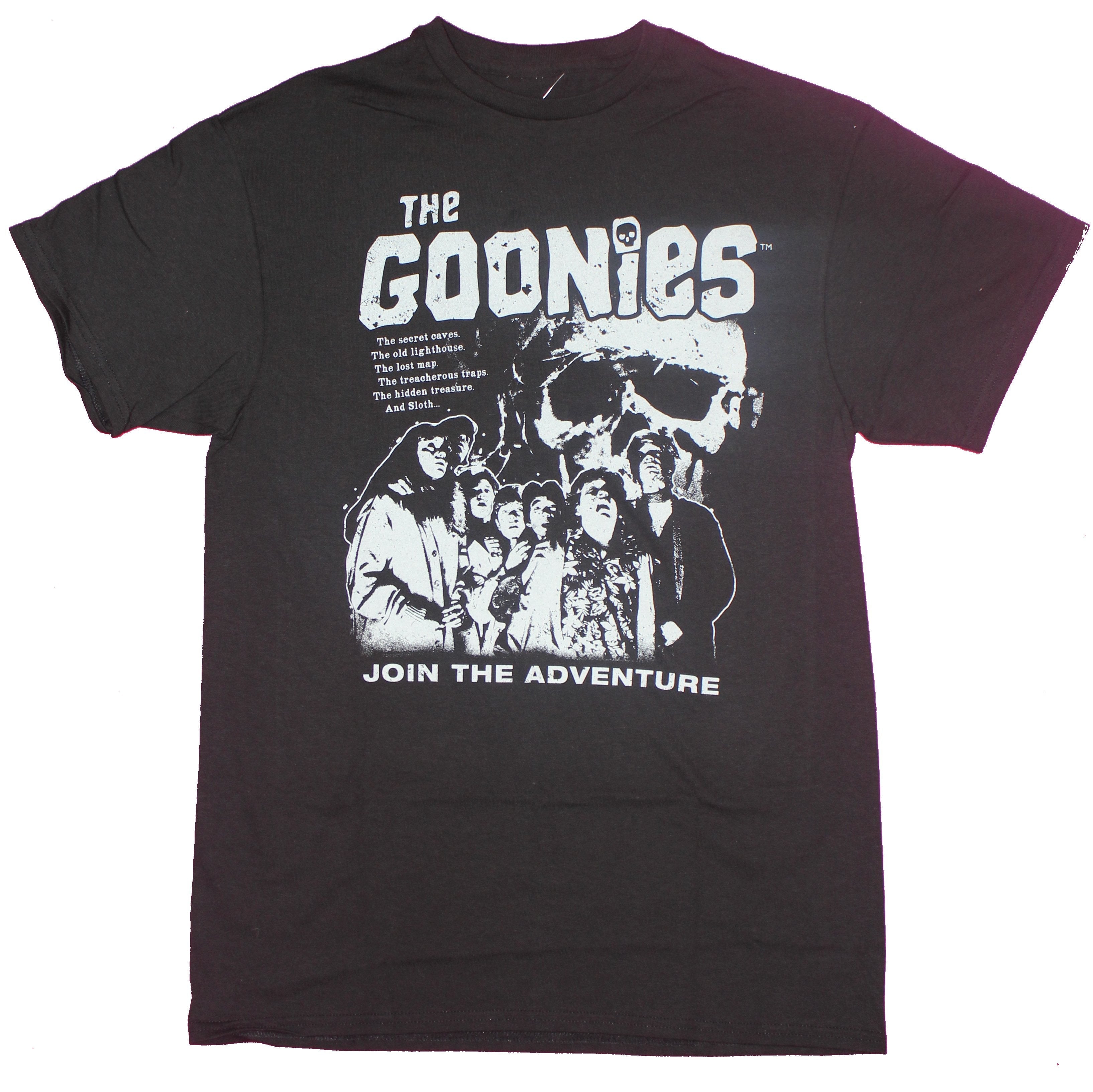 The Goonies Mens T-Shirt - Join the Adventure Poster Image Hoodie, Sweatshirt | CiraTrend.com