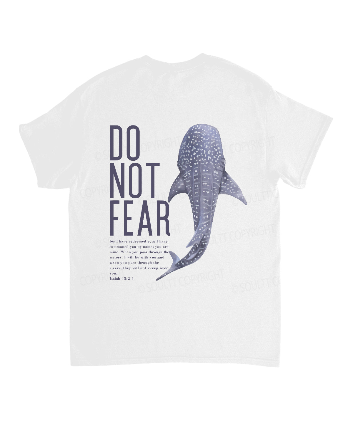 Do Not Fear Double Sided Cotton Christian T-Shirts, Hoodie, Sweatshirt