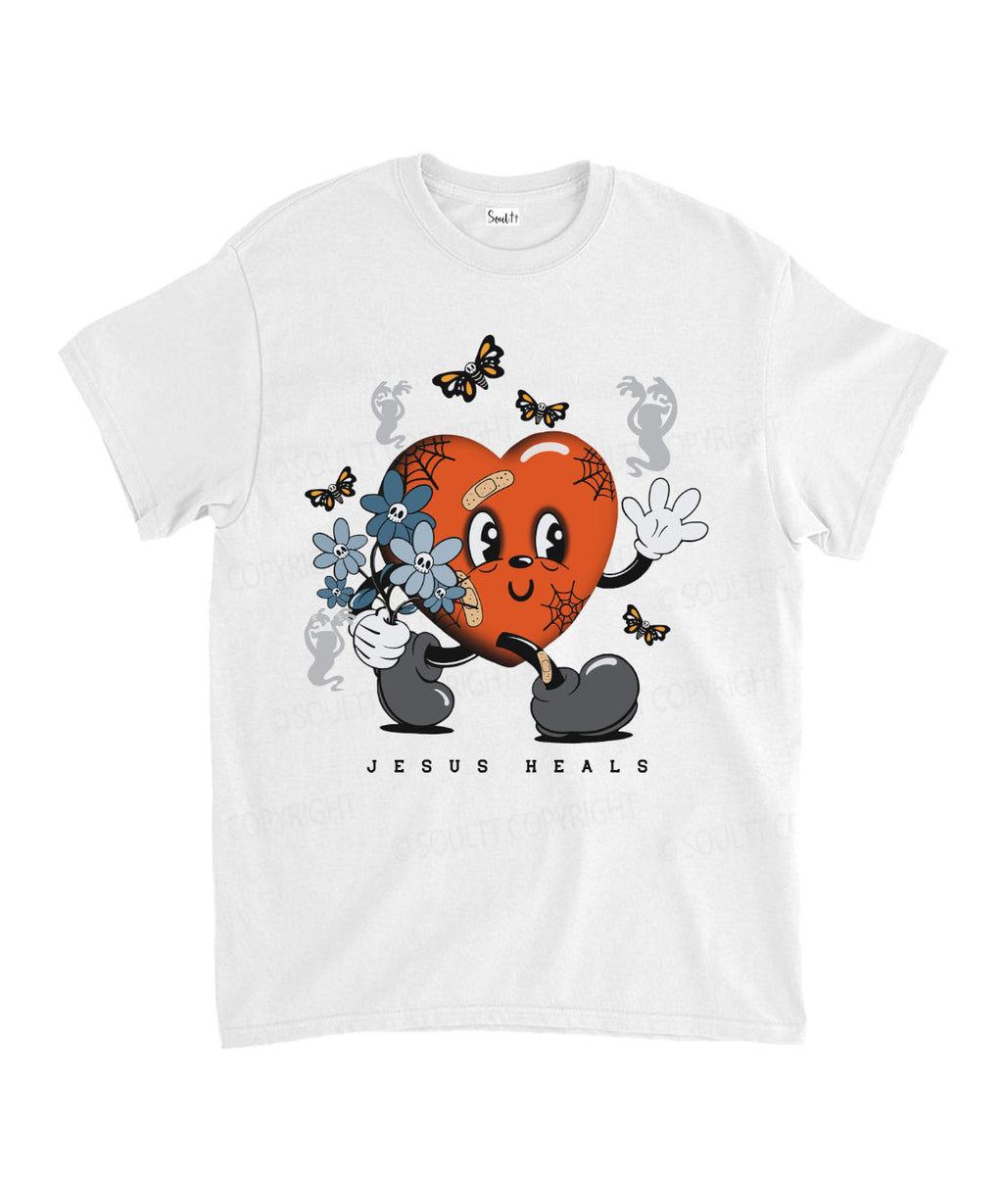 Jesus Heals Unisex Cotton Christian T-Shirt Style002 Hoodie, Sweatshirt | CiraTrend.com (Image 2)