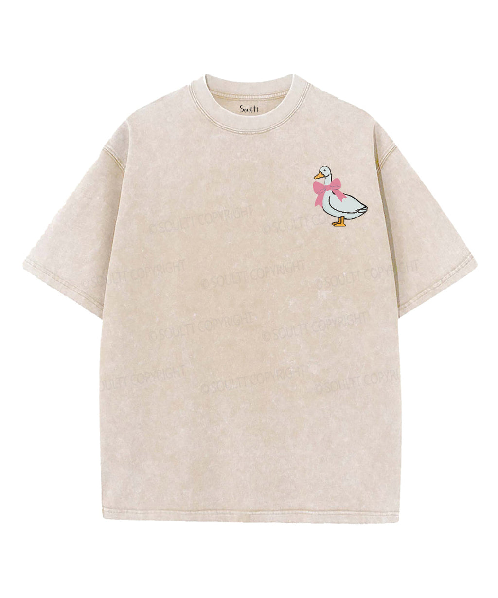 Silliest Goose Double Sided Unisex Washed Christian T-shirt Hoodie, Sweatshirt | CiraTrend.com (Image 5)