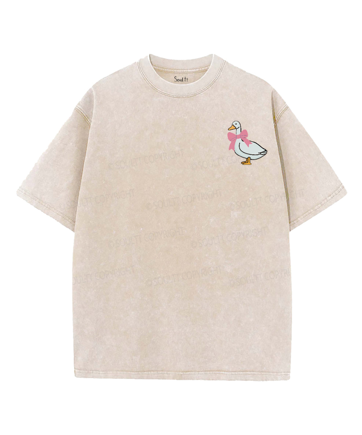 Silliest Goose Double Sided Unisex Washed Christian T-shirt Hoodie, Sweatshirt | CiraTrend.com (Image 5)