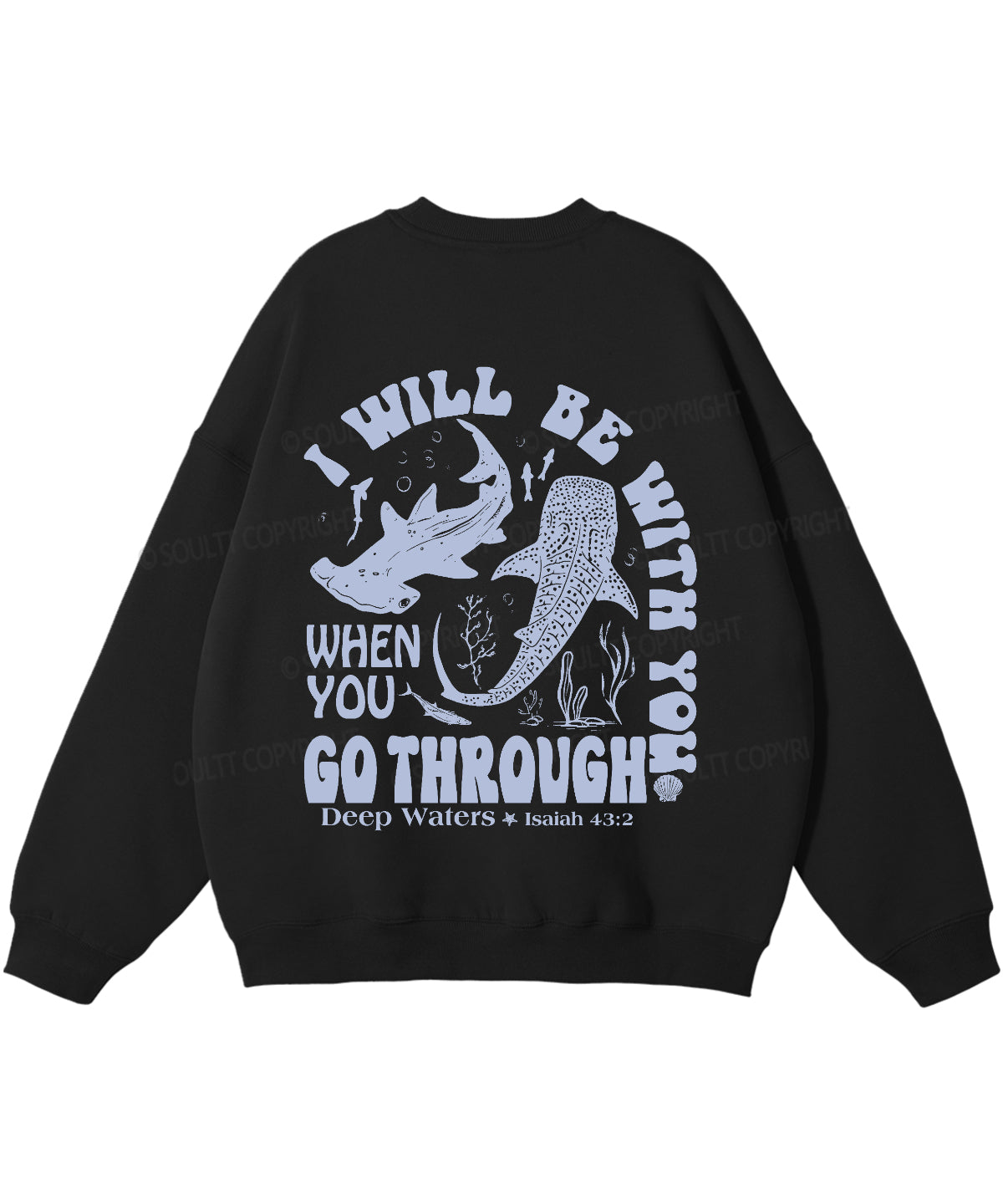I Will Be With You Double Sided Unisex Cotton Christian Sweatshirt T-Shirts, Hoodie | CiraTrend.com (Image 3)