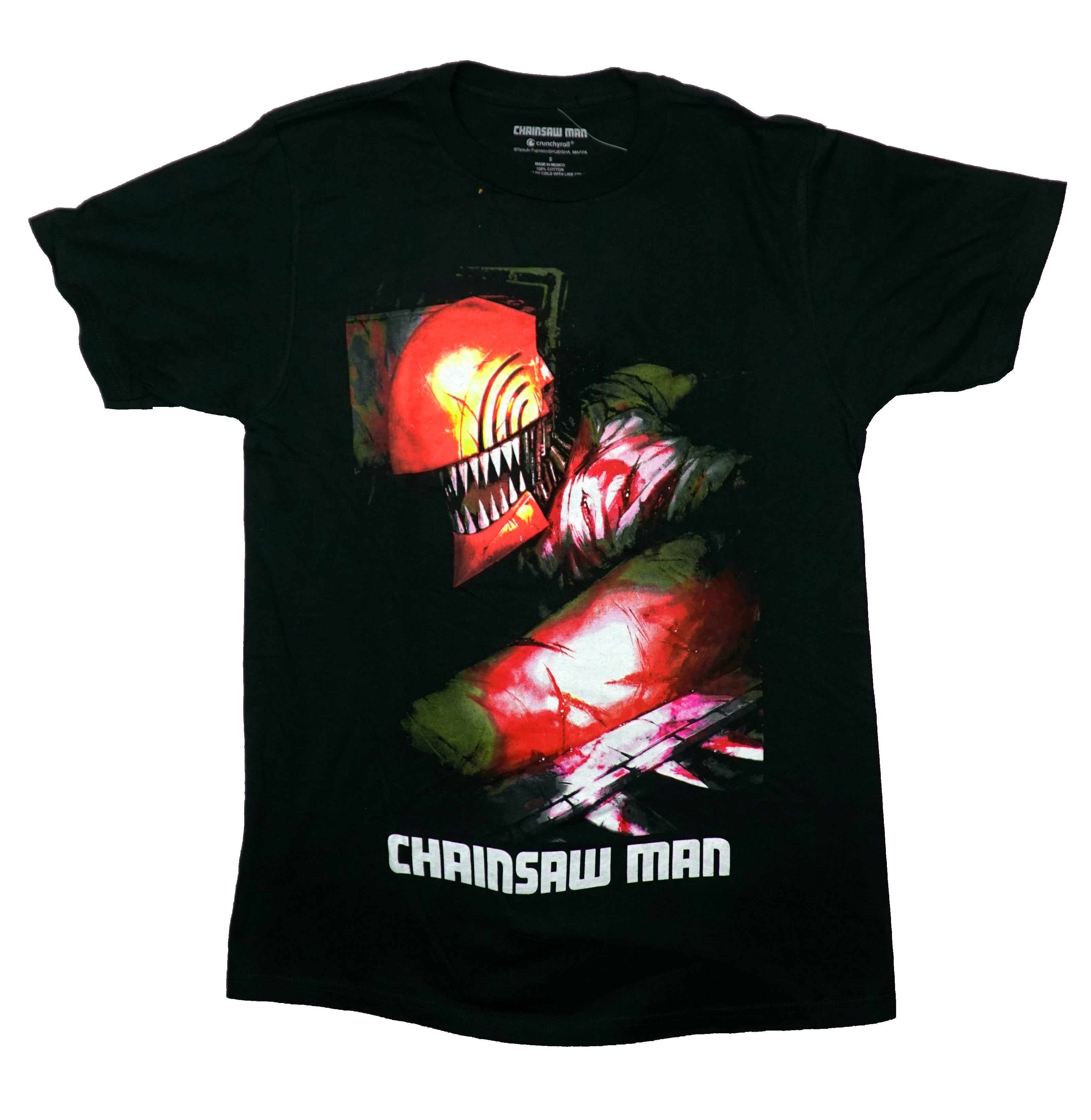 Chainsaw Man  Mens T-Shirt - Sketchy Close Up Denji Series Key Art Hoodie, Sweatshirt | CiraTrend.com