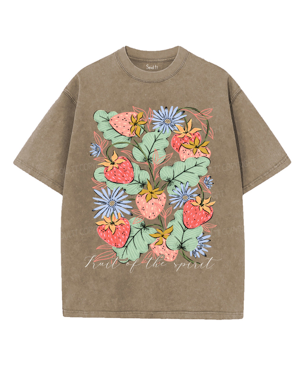Fruit Of The Spirit Unisex Washed Christian T-shirt Style002 Hoodie, Sweatshirt | CiraTrend.com (Image 5)